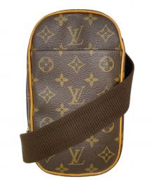 LOUIS VUITTON（ルイ ヴィトン）の古着「ポシェット ガンジュ」｜ブラウン