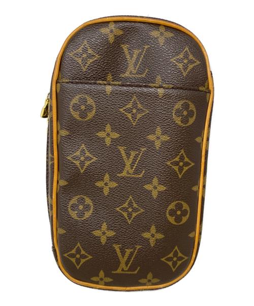LOUIS VUITTON（ルイ ヴィトン）LOUIS VUITTON (ルイ ヴィトン) ポシェット ガンジュ ブラウンの古着・服飾アイテム