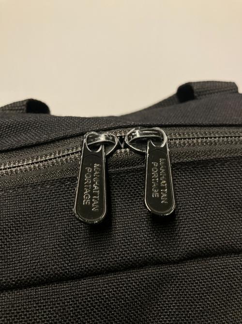 Manhattan Portage BLACK LABEL（マンハッタンポーテージ ブラックレーベル）Manhattan Portage BLACK LABEL (マンハッタンポーテージ ブラックレーベル) ナイロンバックパック ブラックの古着・服飾アイテム
