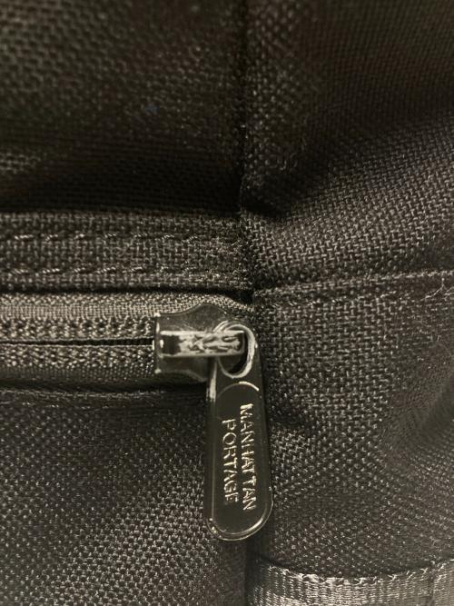 Manhattan Portage BLACK LABEL（マンハッタンポーテージ ブラックレーベル）Manhattan Portage BLACK LABEL (マンハッタンポーテージ ブラックレーベル) ナイロンバックパック ブラックの古着・服飾アイテム