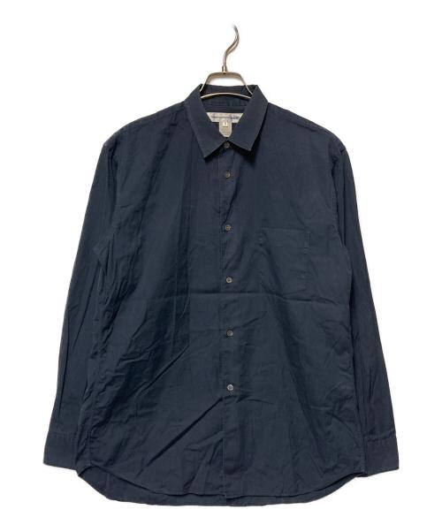 COMME des GARCONS SHIRT（コムデギャルソンシャツ）COMME des GARCONS SHIRT (コムデギャルソンシャツ) FOREVER NARROW CLASSIC FIT SHIRT　 ネイビー サイズ:Lの古着・服飾アイテム