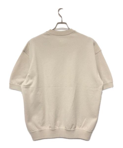 THE NORTH FACE（ザ ノース フェイス）THE NORTH FACE (ザ ノース フェイス) 26SS ショートスリーブリップルニットクルー アイボリー サイズ:M 未使用品の古着・服飾アイテム