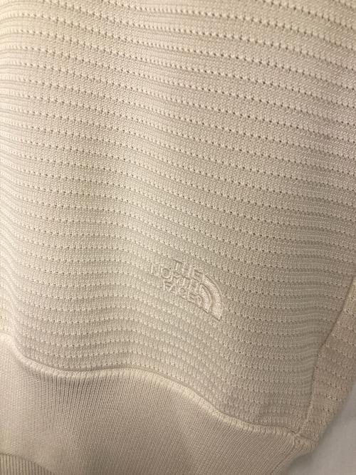 THE NORTH FACE（ザ ノース フェイス）THE NORTH FACE (ザ ノース フェイス) 26SS ショートスリーブリップルニットクルー アイボリー サイズ:M 未使用品の古着・服飾アイテム