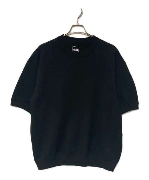 THE NORTH FACE（ザ ノース フェイス）THE NORTH FACE (ザ ノース フェイス) 26SS ショートスリーブリップルニットクルー ブラック サイズ:XL 未使用品の古着・服飾アイテム