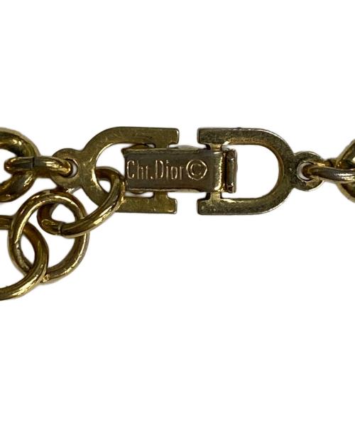 Christian Dior（クリスチャン ディオール）Christian Dior (クリスチャン ディオール) ネックレス ゴールドの古着・服飾アイテム