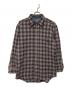 PENDLETON（ペンドルトン）の古着「90s ウールチェックシャツ」｜レッド×グレー