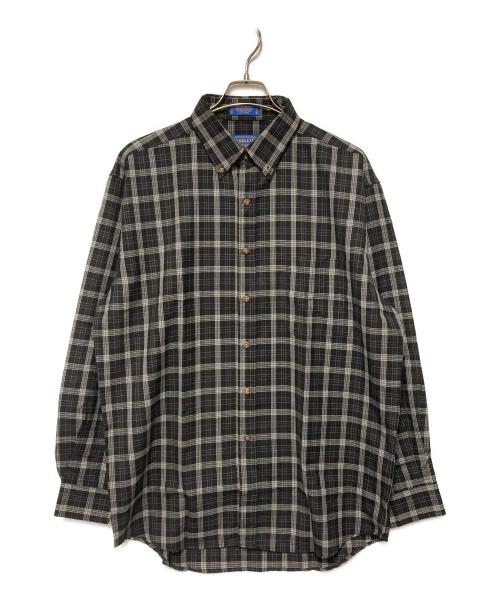 PENDLETON（ペンドルトン）PENDLETON (ペンドルトン) 90s チェックBDシャツ ブラック サイズ:Lの古着・服飾アイテム