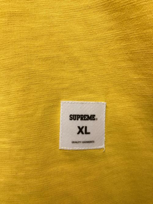 SUPREME（シュプリーム）SUPREME (シュプリーム) 25SS Mental S/S Top イエロー サイズ:XLの古着・服飾アイテム