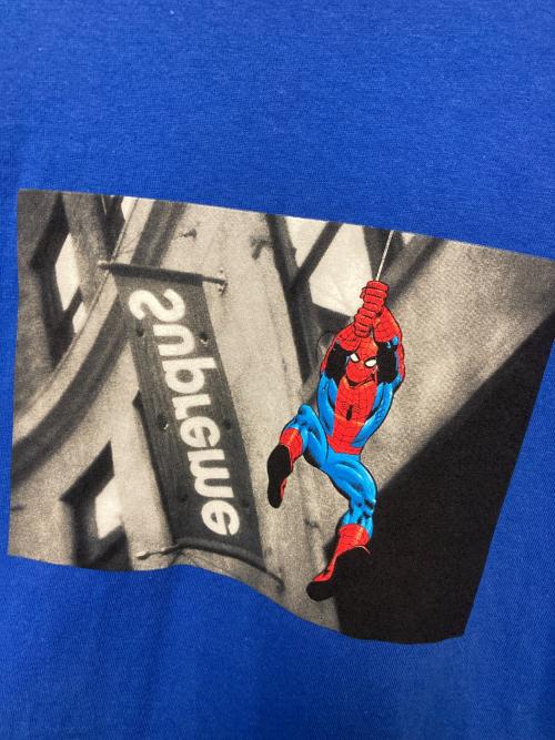 SUPREME（シュプリーム）SUPREME (シュプリーム) 26SS Spider-Man Tee ブルー サイズ:XLの古着・服飾アイテム