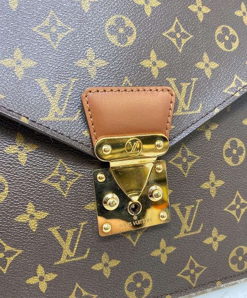 LOUIS VUITTON（ルイ ヴィトン）LOUIS VUITTON (ルイ ヴィトン) ポルトドキュマンバンドリエール ブラウンの古着・服飾アイテム