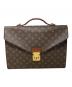 LOUIS VUITTON（ルイ ヴィトン）の古着「ポルトドキュマンバンドリエール」｜ブラウン