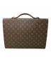 LOUIS VUITTON (ルイ ヴィトン) ポルトドキュマンバンドリエール ブラウン：40000円