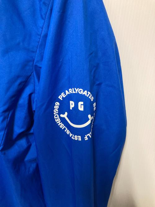 PEARLY GATES（パーリーゲイツ）PEARLY GATES (パーリーゲイツ) Nyリップストップ中綿ツインブルゾン ブルー サイズ:5の古着・服飾アイテム