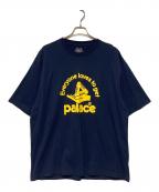 PALACEパレス）の古着「25FW HAND OUT T-SHIRT」｜ネイビー