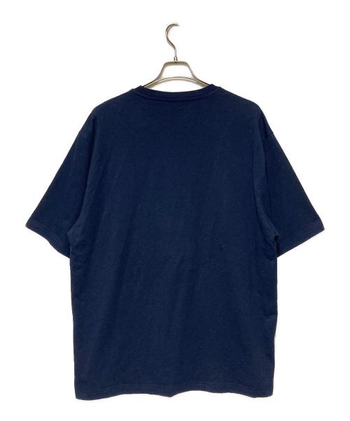 PALACE（パレス）PALACE (パレス) 25FW HAND OUT T-SHIRT ネイビー サイズ:XXLの古着・服飾アイテム