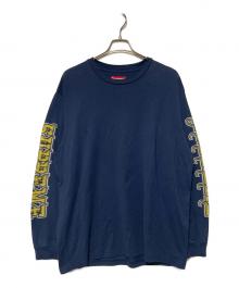 SUPREME（シュプリーム）の古着「25FW Intarsia Sleeve L/S Top」｜ネイビー