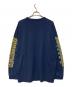 SUPREME (シュプリーム) 25FW Intarsia Sleeve L/S Top ネイビー サイズ:XL：10000円