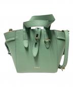 FURLAフルラ）の古着「ネットミニトートバッグ」｜グリーン