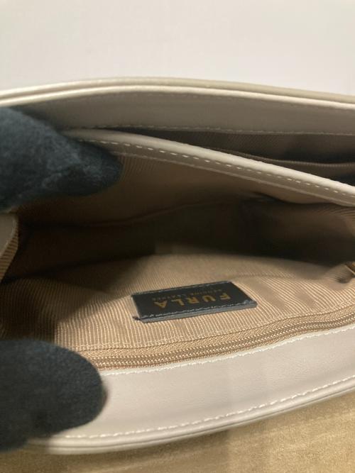 FURLA（フルラ）FURLA (フルラ) 1927ミニトップハンドバッグ グレージュの古着・服飾アイテム