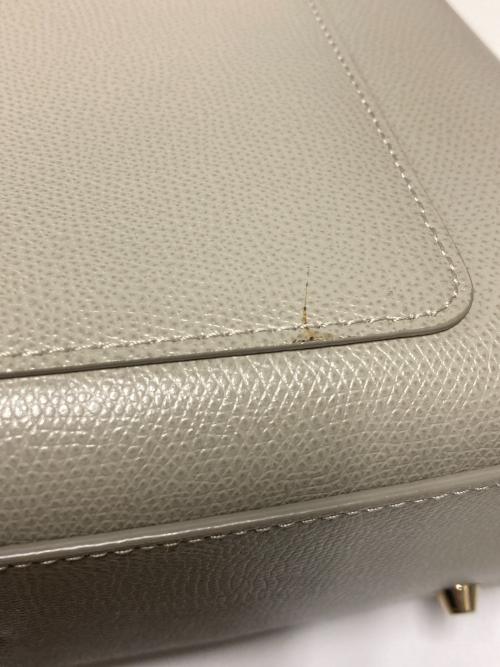 FURLA（フルラ）FURLA (フルラ) 1927ミニトップハンドバッグ グレージュの古着・服飾アイテム