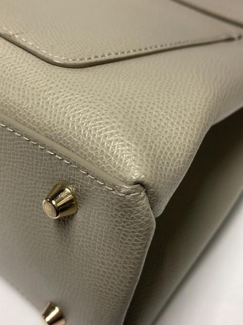FURLA（フルラ）FURLA (フルラ) 1927ミニトップハンドバッグ グレージュの古着・服飾アイテム