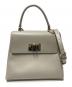 FURLA（フルラ）の古着「1927ミニトップハンドバッグ」｜グレージュ