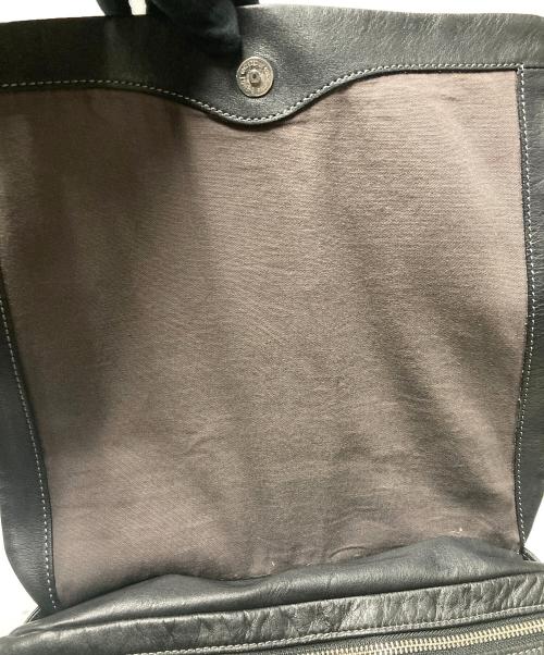 土屋鞄（ツチヤカバン）土屋鞄 (ツチヤカバン) レザーショルダーバッグ ブラックの古着・服飾アイテム