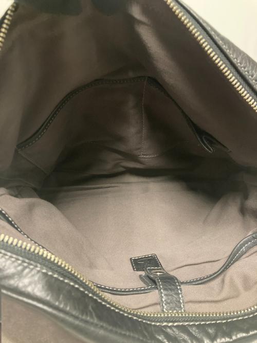 土屋鞄（ツチヤカバン）土屋鞄 (ツチヤカバン) レザーショルダーバッグ ブラックの古着・服飾アイテム