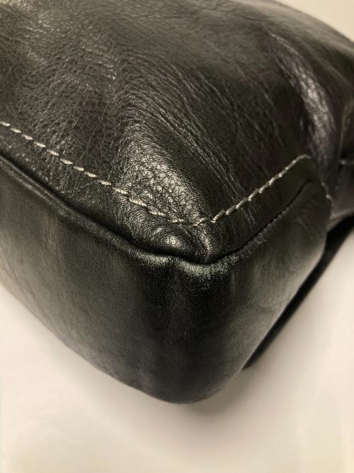 土屋鞄（ツチヤカバン）土屋鞄 (ツチヤカバン) レザーショルダーバッグ ブラックの古着・服飾アイテム