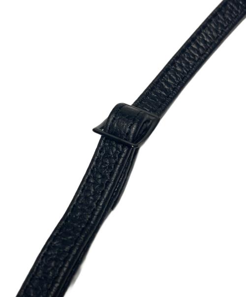 hushtag（ハッシュタグ）hushtag (ハッシュタグ) レザーサコッシュ ブラックの古着・服飾アイテム
