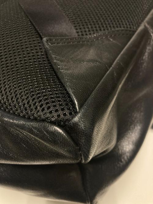 PORTER（ポーター）PORTER (ポーター) FRANK / レザーバックパック ブラック サイズ:14Lの古着・服飾アイテム