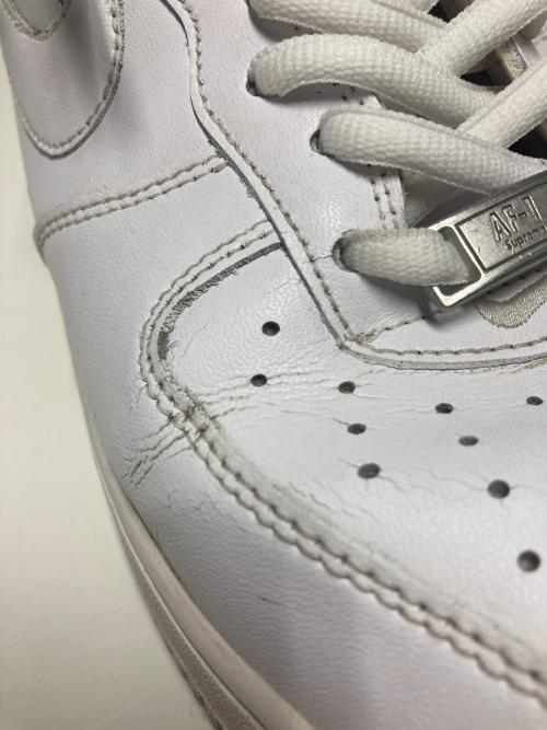 NIKE（ナイキ）NIKE (ナイキ) SUPREME (シュプリーム) AIR FORCE1 LOW ホワイト サイズ:US8.5の古着・服飾アイテム