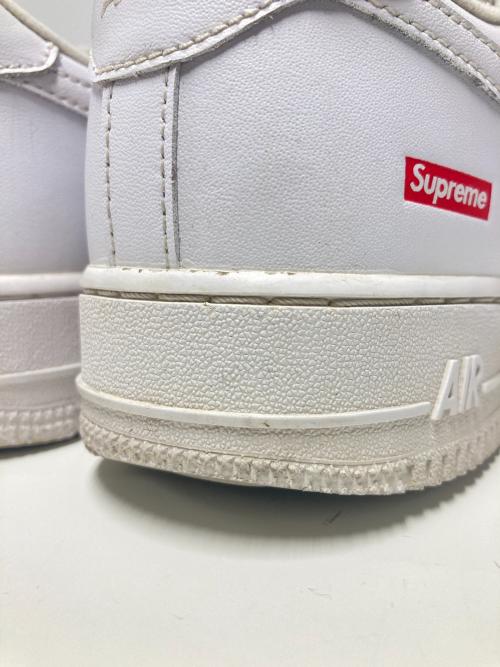 NIKE（ナイキ）NIKE (ナイキ) SUPREME (シュプリーム) AIR FORCE1 LOW ホワイト サイズ:US8.5の古着・服飾アイテム