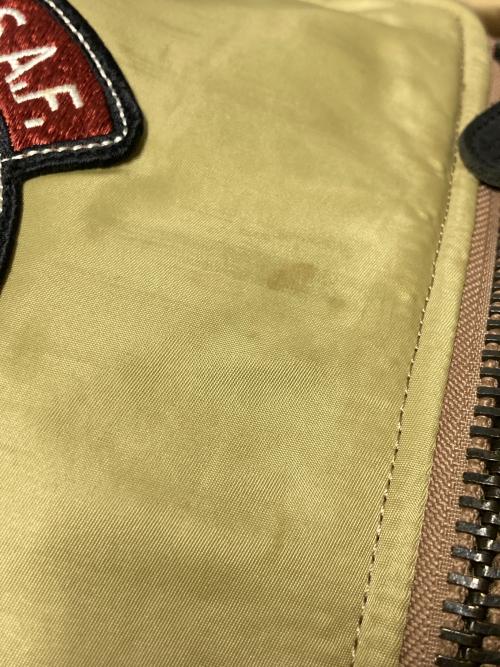 TED COMPANY（テッドカンパニー）TED COMPANY (テッドカンパニー) MA-1ジャケット カーキ サイズ:44の古着・服飾アイテム