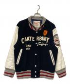 Canterburyカンタベリー）の古着「スタジャン」｜ネイビー×ホワイト