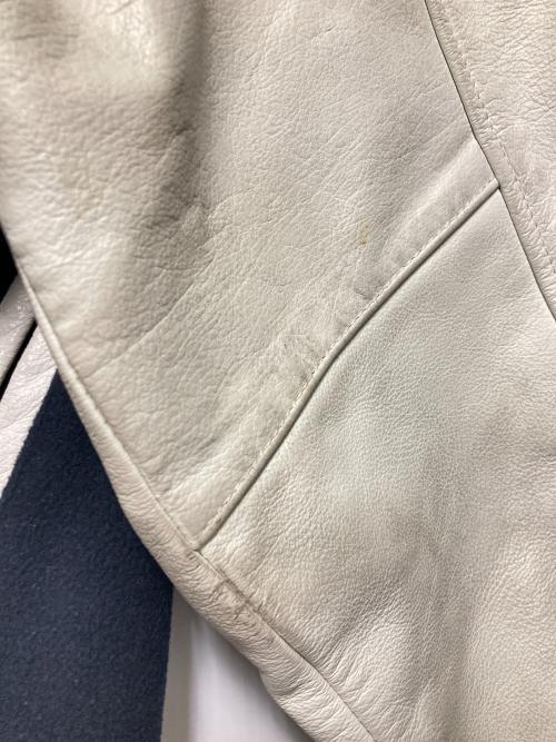 Canterbury（カンタベリー）Canterbury (カンタベリー) スタジャン ネイビー×ホワイト サイズ:Lの古着・服飾アイテム