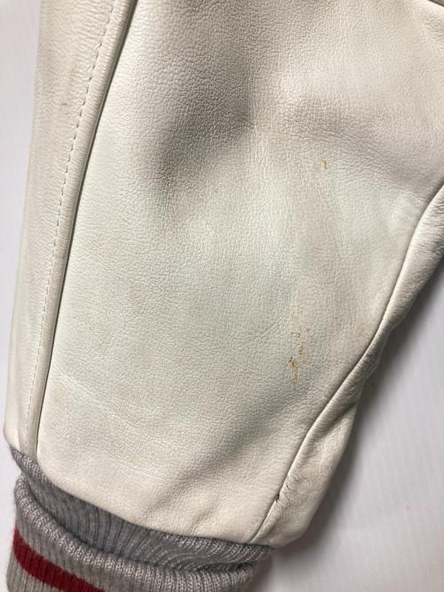 Canterbury（カンタベリー）Canterbury (カンタベリー) スタジャン ネイビー×ホワイト サイズ:Lの古着・服飾アイテム