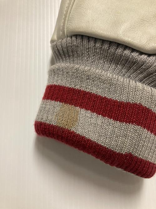 Canterbury（カンタベリー）Canterbury (カンタベリー) スタジャン ネイビー×ホワイト サイズ:Lの古着・服飾アイテム