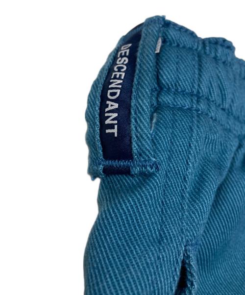 DESCENDANT（ディセンダント）DESCENDANT (ディセンダント) 25SS SHORE TWILL BEACH TROUSERS ブルー サイズ:1の古着・服飾アイテム