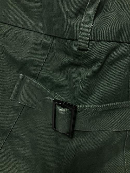 STUDIO NICHOLSON（スタジオ ニコルソン）STUDIO NICHOLSON (スタジオ ニコルソン) 18AW BRIDGES PANT グリーン サイズ:Sの古着・服飾アイテム