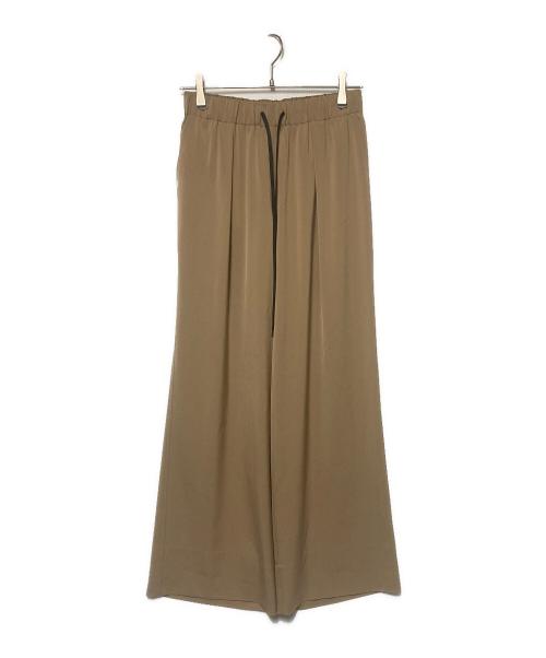 BALLSEY（ボールジィ）BALLSEY (ボールジィ) 2wayストレッチイージーセミワイドパンツ ベージュ サイズ:36の古着・服飾アイテム