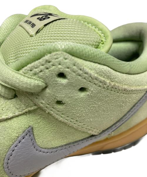 NIKE SB（ナイキエスビー）NIKE SB (ナイキエスビー) DUNK LOW PRO PRM グリーン サイズ:US9.5の古着・服飾アイテム