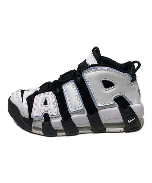 NIKE（ナイキ）NIKE (ナイキ) AIR MORE UPTEMPO 96 ブラック×ホワイト サイズ:US9の古着・服飾アイテム