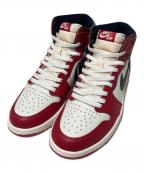 NIKEナイキ）の古着「Air Jordan 1 High OG "Lost & Found/Chicago"」｜レッド×ブラック