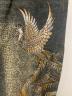 中古・古着 仏喜羅坊 (ブッキラボウ) 鳳凰x牡丹刺繍デニムパンツ ネイビー サイズ:40：8000円