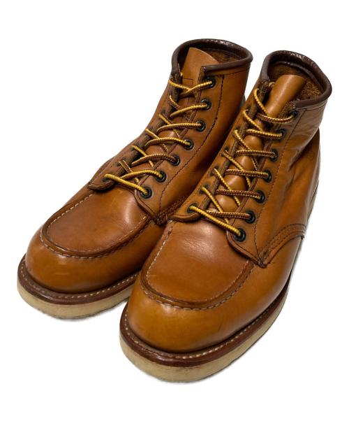 RED WING（レッドウィング）RED WING (レッドウィング) 6-inch Classic Moc キャメル サイズ:US9Dの古着・服飾アイテム