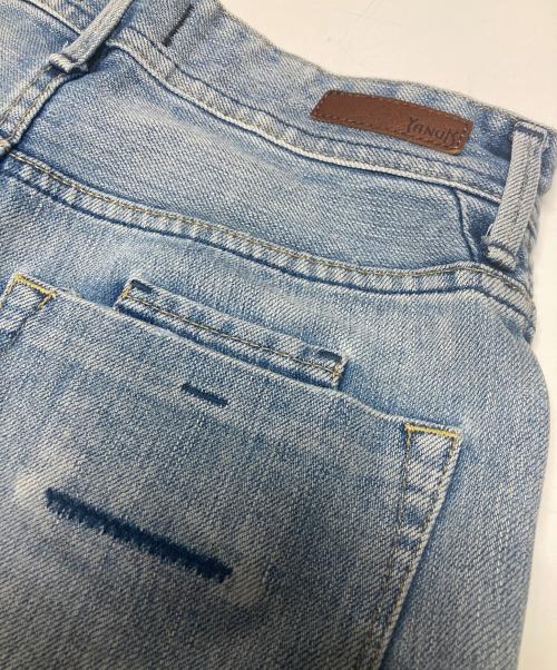 YANUK（ヤヌーク）YANUK (ヤヌーク) ボーイズストレートデニムパンツ ブルー サイズ:26の古着・服飾アイテム