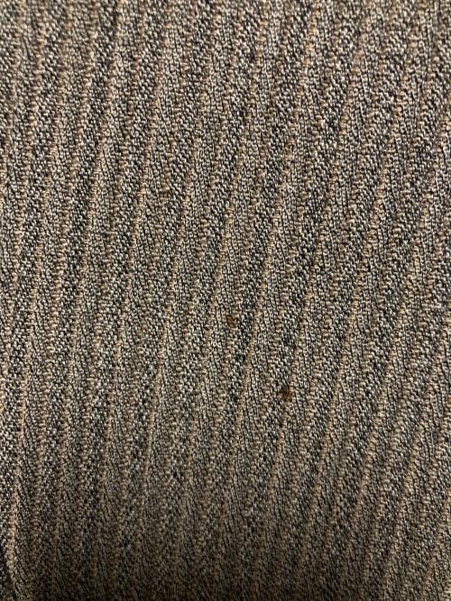 HERMES（エルメス）HERMES (エルメス) ウールノーカラージャケット グレージュ サイズ:42の古着・服飾アイテム