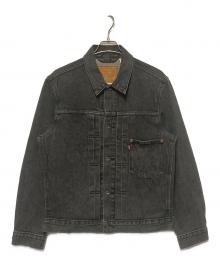 LEVI'S PReMIUM（リーバイス プレミアム）の古着「TYPE I TRUCKER JACKET / デニムジャケット」｜ブラック