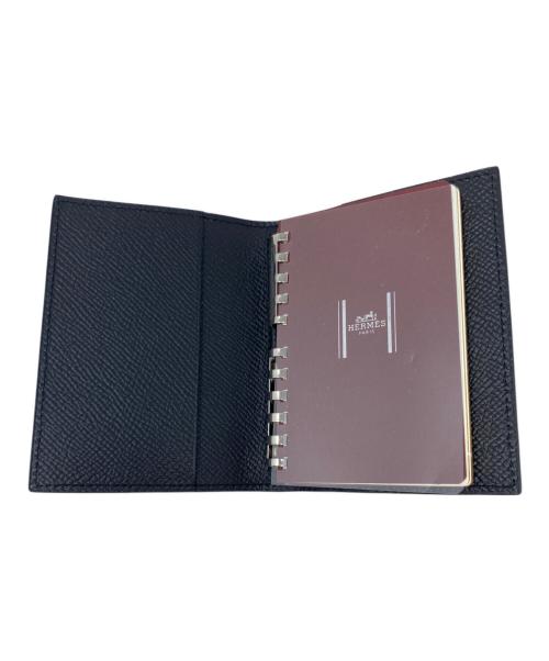 HERMES（エルメス）HERMES (エルメス) 手帳カバー　アジャンダカバーPM ブラックの古着・服飾アイテム